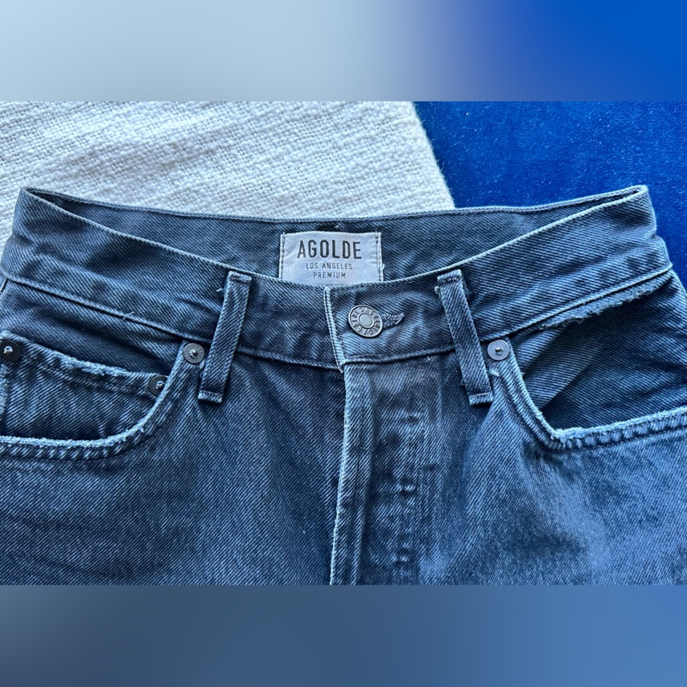 AGOLDE - Riley Cropped Jeans - Picture 3 of 4